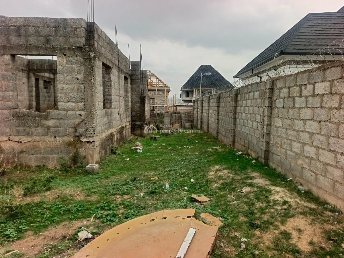 5 Bedroom Fully Detached Duplex Carcass, Sabon Lugbe, Lugbe District, Abuja, Detached Duplex for Sale