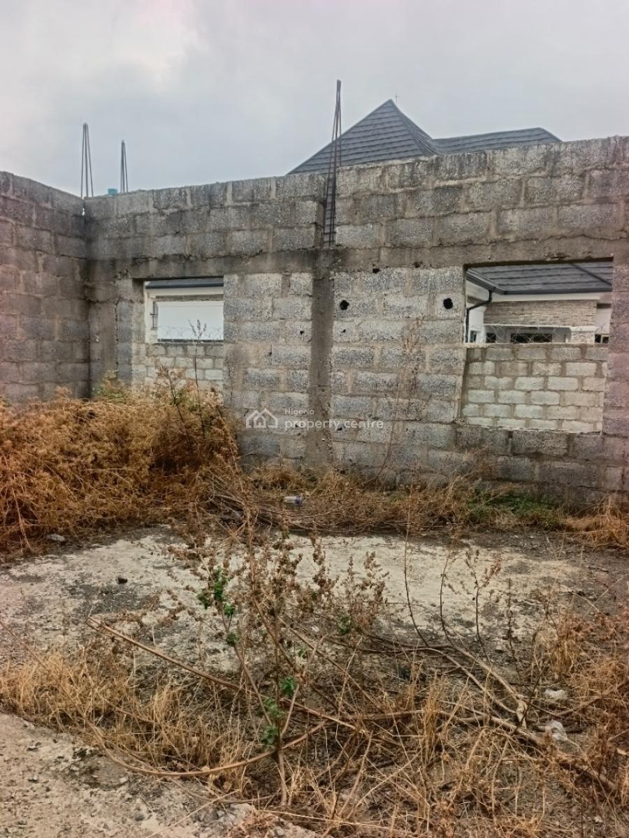 5 Bedroom Fully Detached Duplex Carcass, Sabon Lugbe, Lugbe District, Abuja, Detached Duplex for Sale