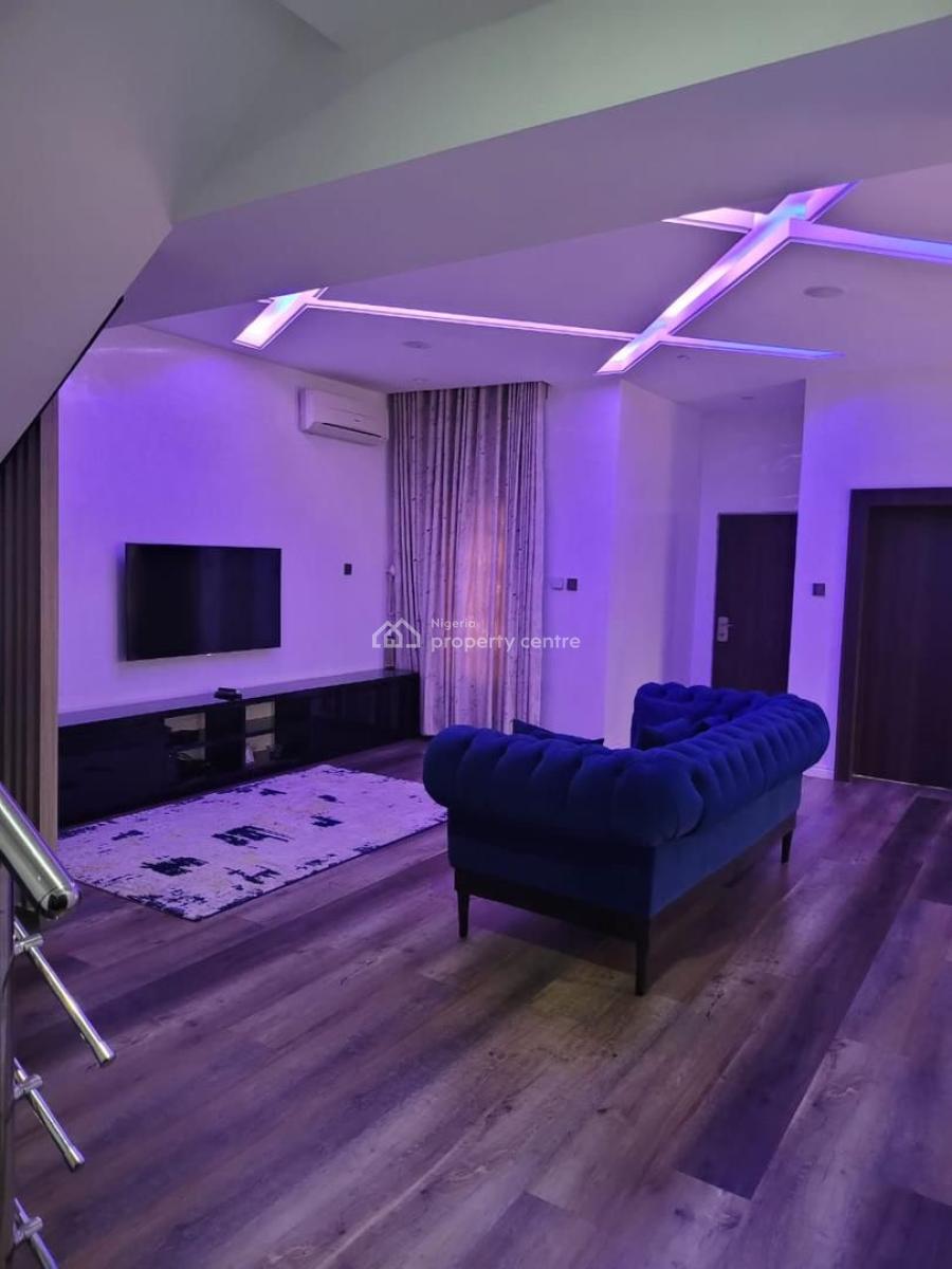 Furnished and Serviced 4 Bedroom, Dakibiyu, Jabi, Abuja, Semi-detached Duplex for Rent