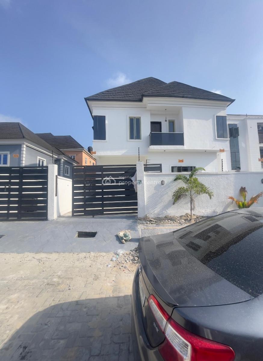 Spacious 5 Bedroom Fully Detached Duplex with Bq, Sangotedo, Ajah, Lagos, Detached Duplex for Sale