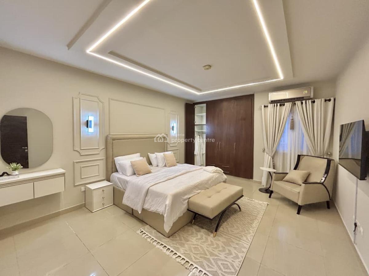 Luxury Fully Furnished 3 Bedroom Waterfront Apartment, Off Banana Island Road, Ikoyi, Lagos, Flat / Apartment for Rent