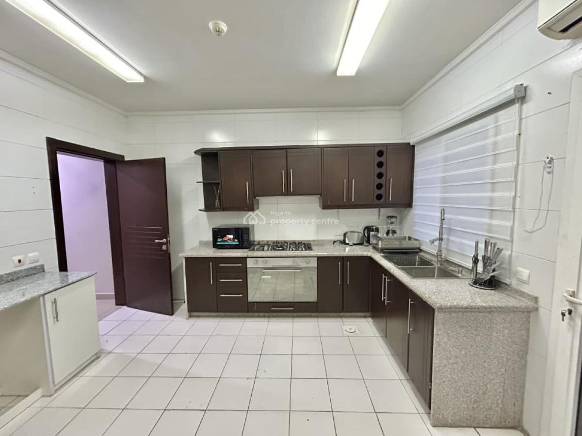 Luxury Fully Furnished 3 Bedroom Waterfront Apartment, Off Banana Island Road, Ikoyi, Lagos, Flat / Apartment for Rent