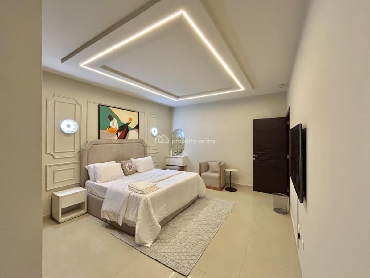 Luxury Fully Furnished 3 Bedroom Waterfront Apartment, Off Banana Island Road, Ikoyi, Lagos, Flat / Apartment for Rent