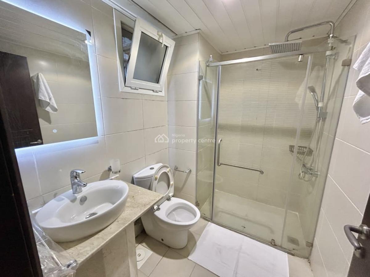 Luxury Fully Furnished 3 Bedroom Waterfront Apartment, Off Banana Island Road, Ikoyi, Lagos, Flat / Apartment for Rent