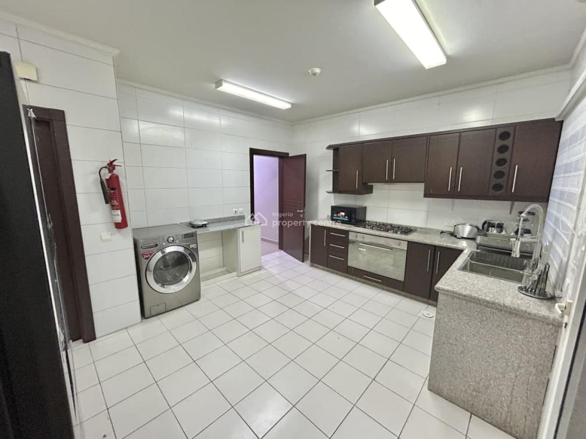 Luxury Fully Furnished 3 Bedroom Waterfront Apartment, Off Banana Island Road, Ikoyi, Lagos, Flat / Apartment for Rent