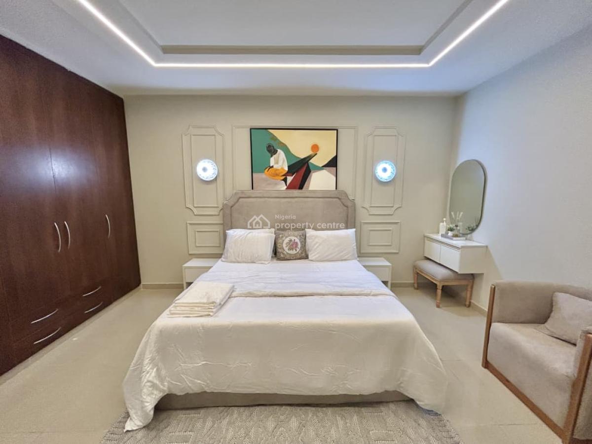 Luxury Fully Furnished 3 Bedroom Waterfront Apartment, Off Banana Island Road, Ikoyi, Lagos, Flat / Apartment for Rent