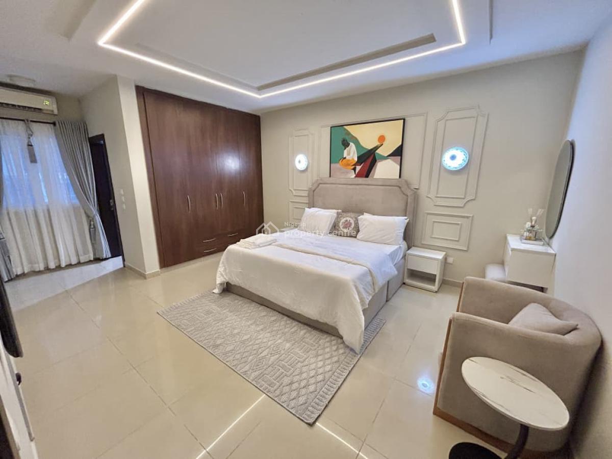 Luxury Fully Furnished 3 Bedroom Waterfront Apartment, Off Banana Island Road, Ikoyi, Lagos, Flat / Apartment for Rent