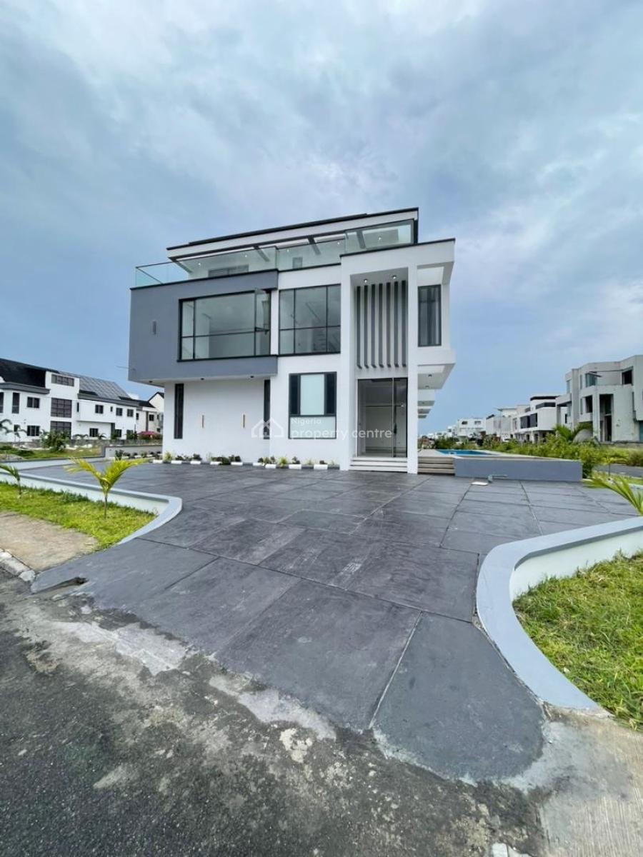 Luxury 5 Bedroom Semi-detached Duplex with Cinema + Pool, Cowrie Creek Estate, Ikate, Lekki, Lagos, Semi-detached Duplex for Sale