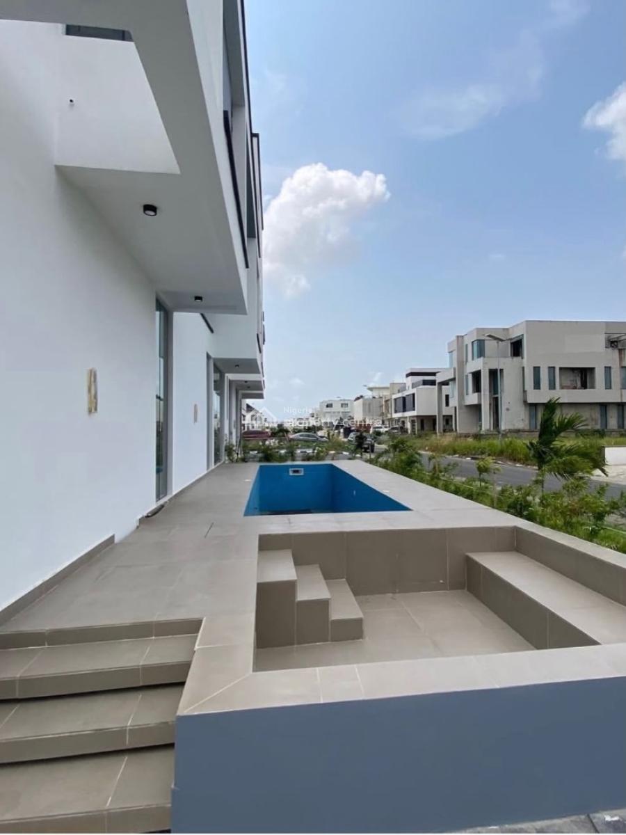 Luxury 5 Bedroom Semi-detached Duplex with Cinema + Pool, Cowrie Creek Estate, Ikate, Lekki, Lagos, Semi-detached Duplex for Sale