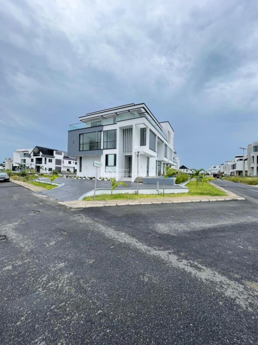 Luxury 5 Bedroom Semi-detached Duplex with Cinema + Pool, Cowrie Creek Estate, Ikate, Lekki, Lagos, Semi-detached Duplex for Sale