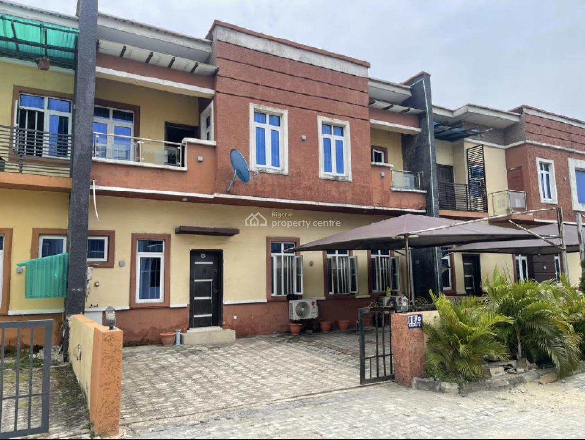 4 Bedroom Terrace House with a Room Bq, Buena Vista Estate/ Orchid Road, Lekki, Lagos, Terraced Duplex for Sale