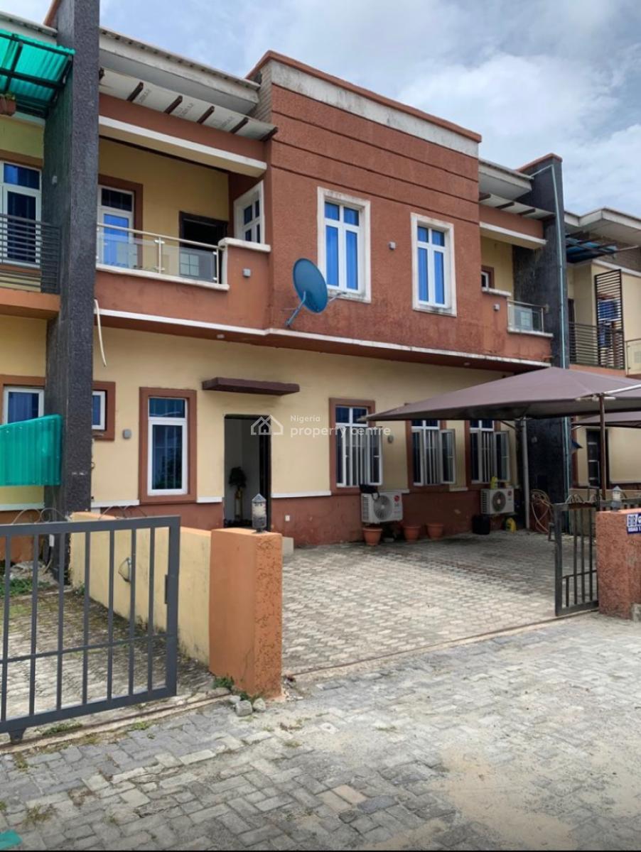 4 Bedroom Terrace House with a Room Bq, Buena Vista Estate/ Orchid Road, Lekki, Lagos, Terraced Duplex for Sale