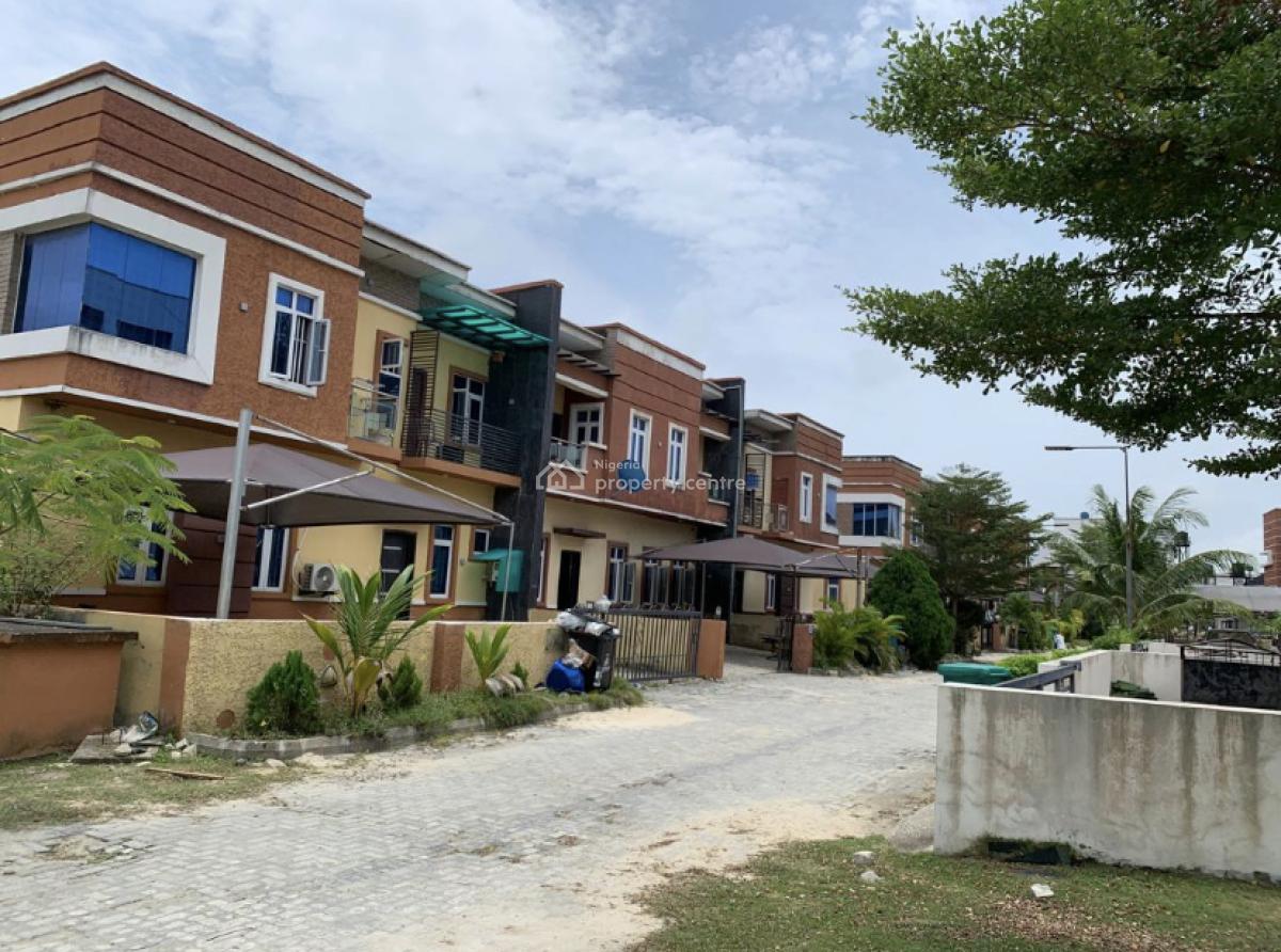 4 Bedroom Terrace House with a Room Bq, Buena Vista Estate/ Orchid Road, Lekki, Lagos, Terraced Duplex for Sale