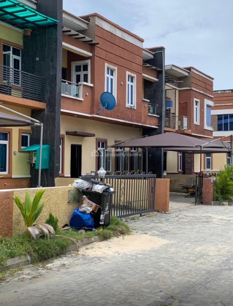 4 Bedroom Terrace House with a Room Bq, Buena Vista Estate/ Orchid Road, Lekki, Lagos, Terraced Duplex for Sale
