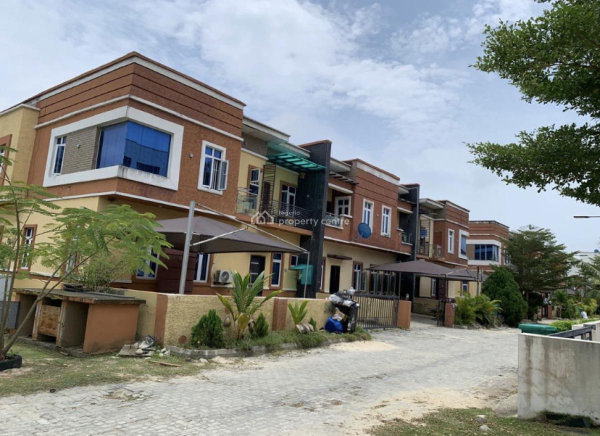 4 Bedroom Terrace House with a Room Bq, Buena Vista Estate/ Orchid Road, Lekki, Lagos, Terraced Duplex for Sale