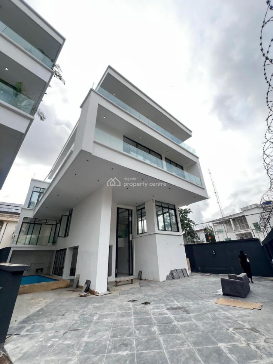 Uniquely Designed 5 Bed Fully Detached Luxury Home with Elevator, Swim, Ikoyi, Lagos, Detached Duplex for Sale