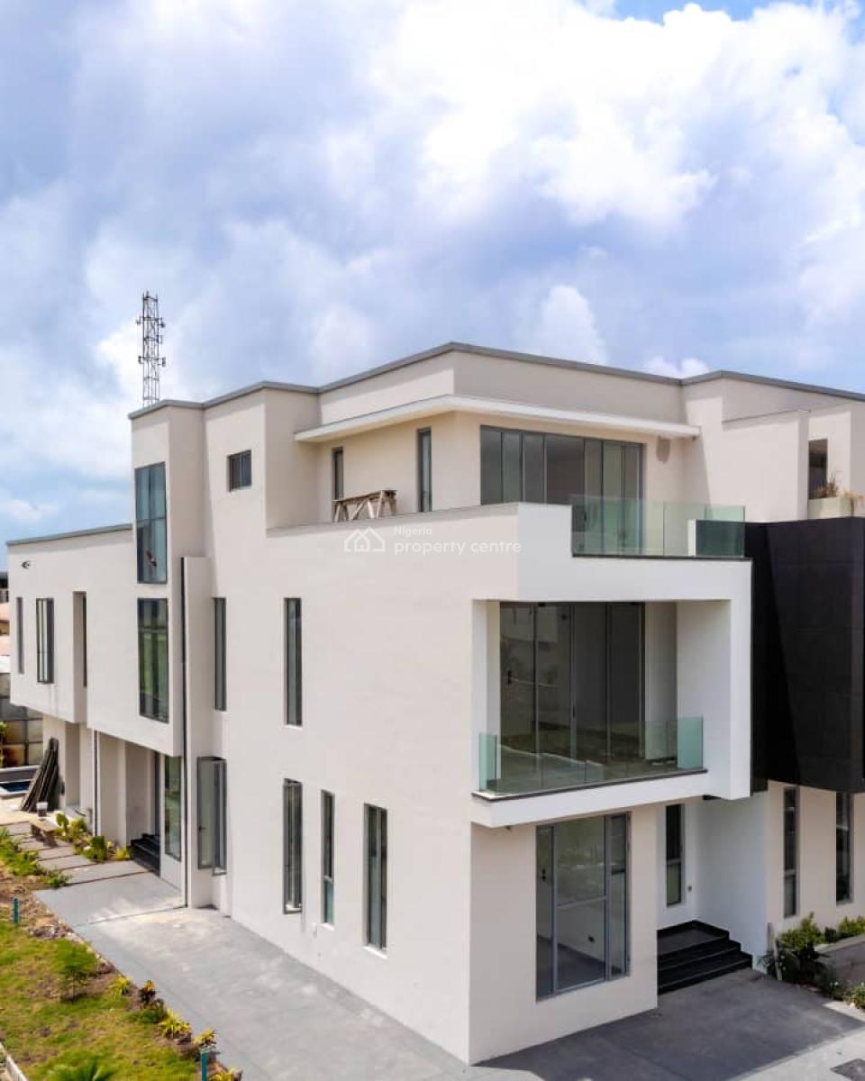 Luxurious 4 Bedroom  Semi-detached Duplex with a Bq, Cowrie Creek Estate, Ikate Lekki, Ikate, Lekki, Lagos, Detached Duplex for Rent
