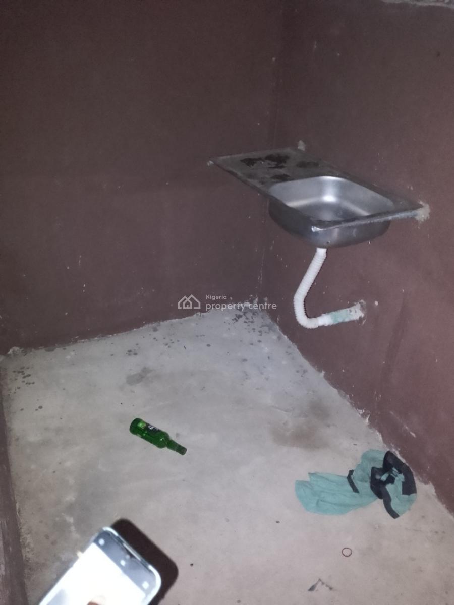 Single Room with Kitchen, Alamala Off Bayeku Road, Igbogbo, Ikorodu, Lagos, Self Contain (single Rooms) for Rent