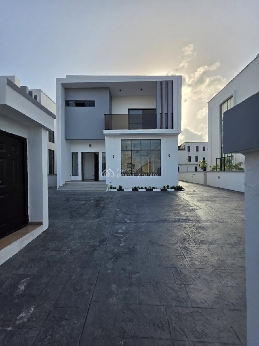 Five Bedroom Detached Duplex with Bq, Swimming Pool, Royal Garden Estate, Ajah, Lagos, Detached Duplex for Sale