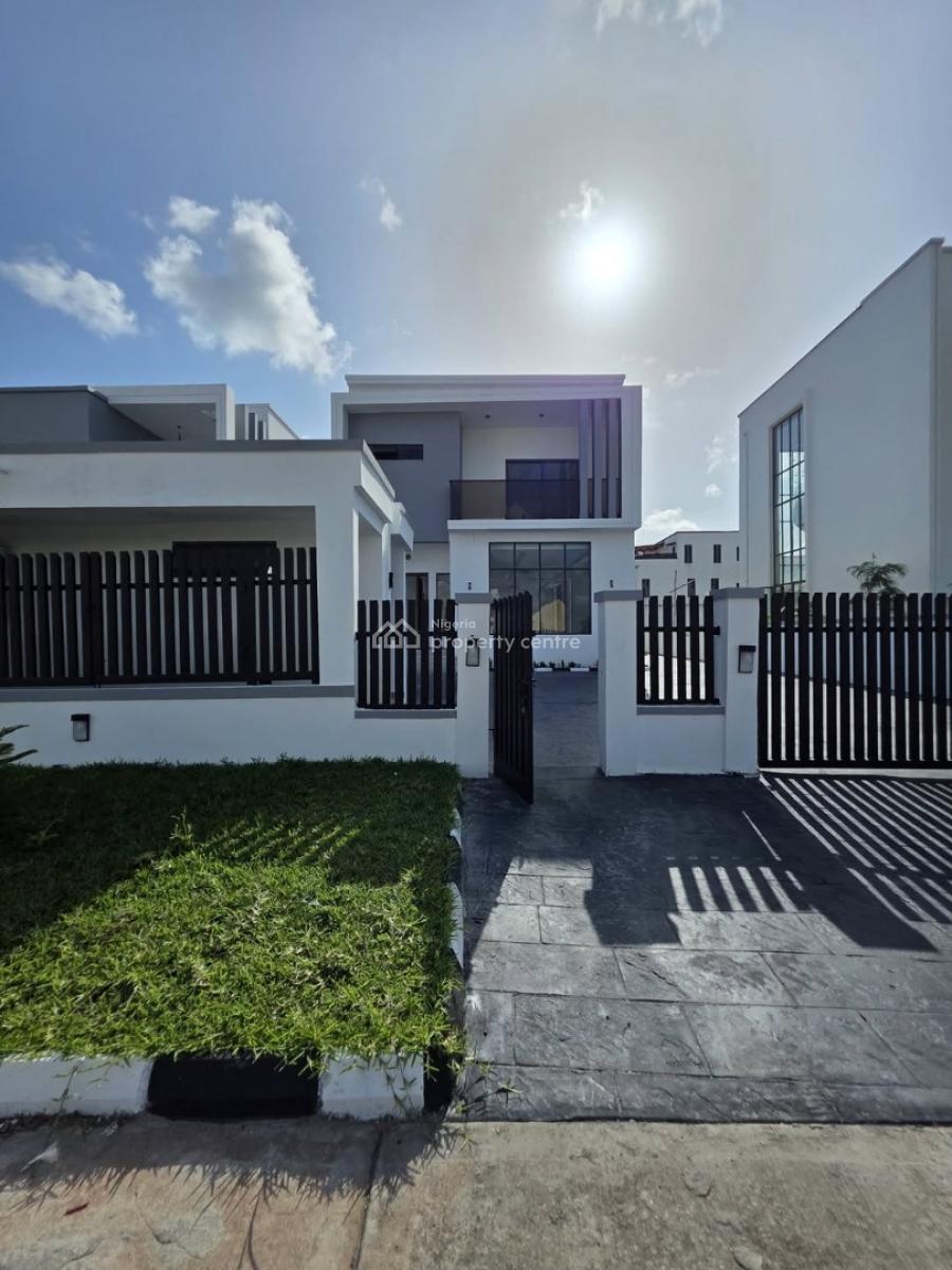 Five Bedroom Detached Duplex with Bq, Swimming Pool, Royal Garden Estate, Ajah, Lagos, Detached Duplex for Sale