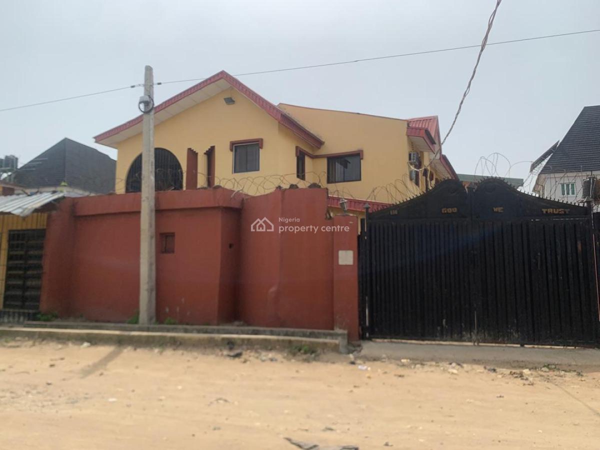 a 6 Bedroom Detached Duplex Standing on a One and Half Plot, Surulere, Lagos, Detached Duplex for Sale