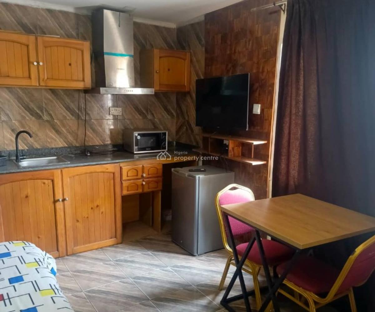 Fully Furnished Service One Room Self Contained, Omole Phase 1, Ikeja, Lagos, Flat / Apartment for Rent