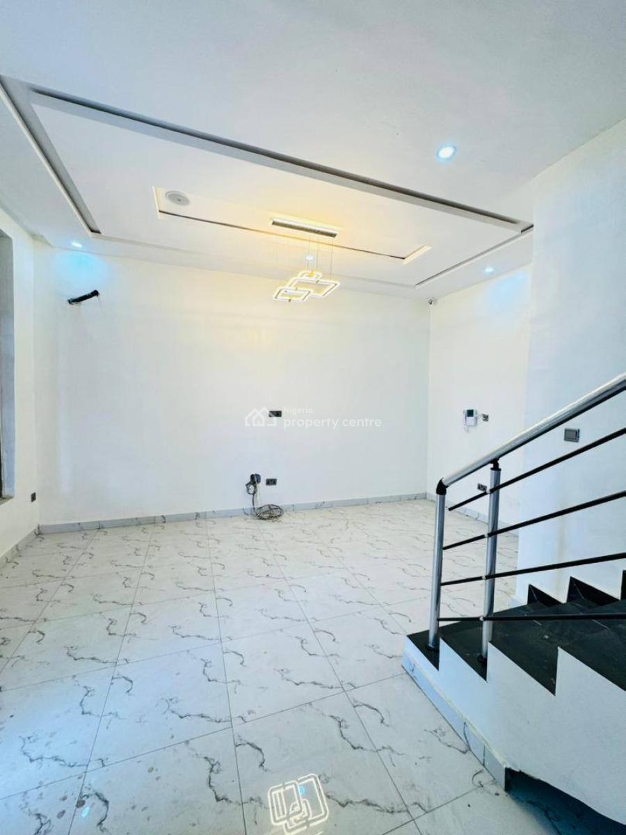 Luxury 3bedroom Terrace with Inverter, Inside a Gated Estate with Solar Inverter, Ajah, Lagos, Terraced Duplex for Rent