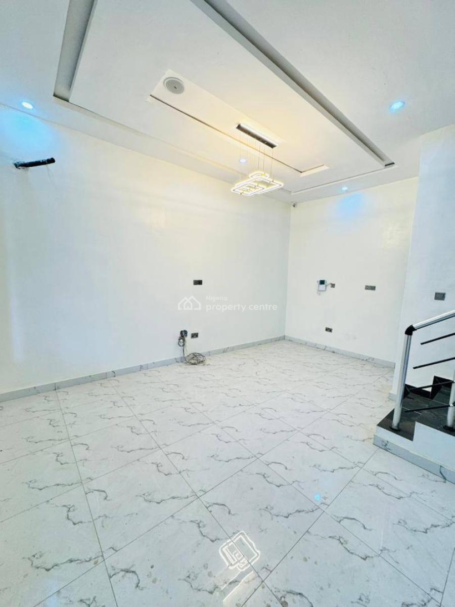 Luxury 3bedroom Terrace with Inverter, Inside a Gated Estate with Solar Inverter, Ajah, Lagos, Terraced Duplex for Rent