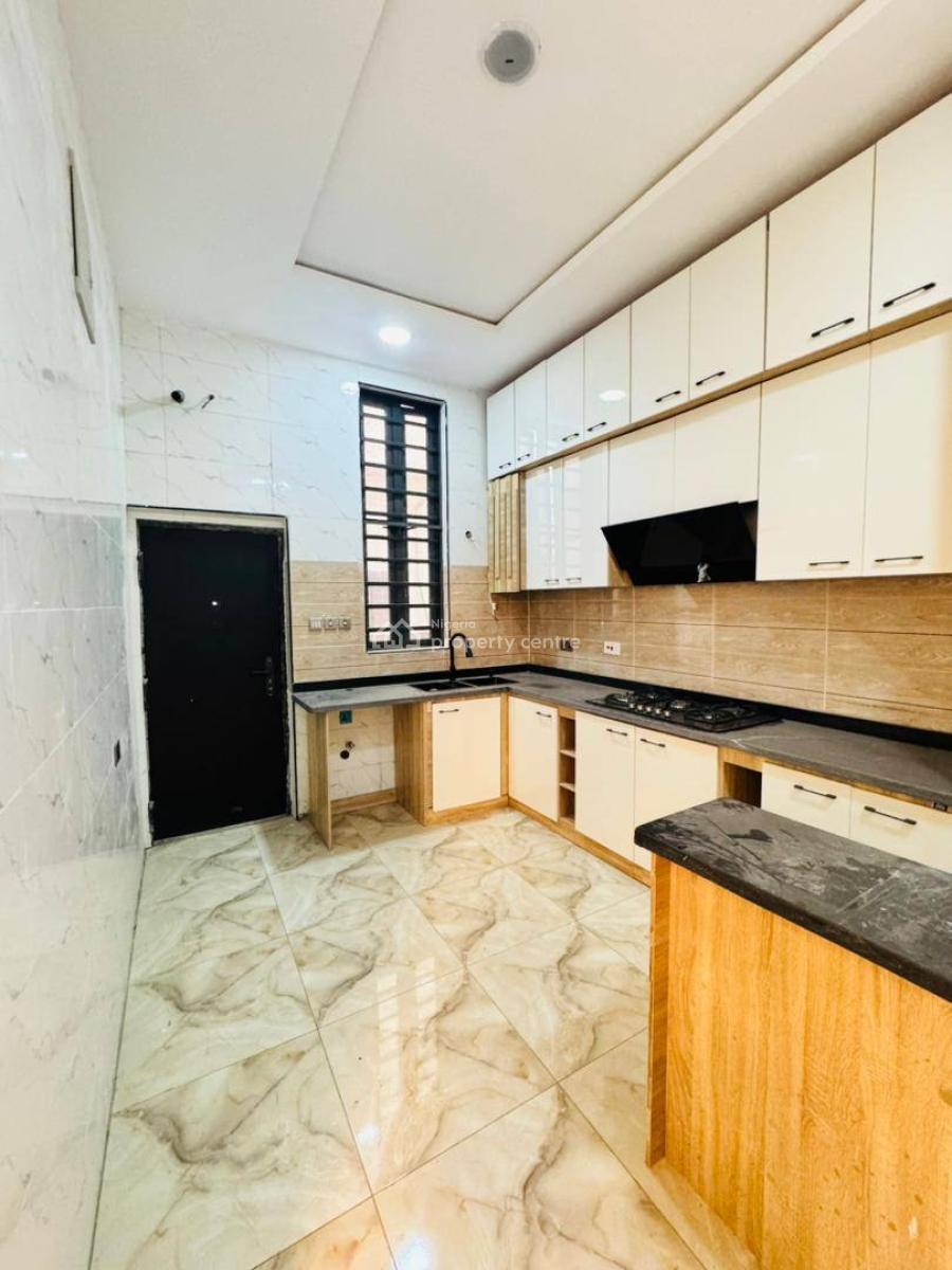 Luxury 3bedroom Terrace with Inverter, Inside a Gated Estate with Solar Inverter, Ajah, Lagos, Terraced Duplex for Rent