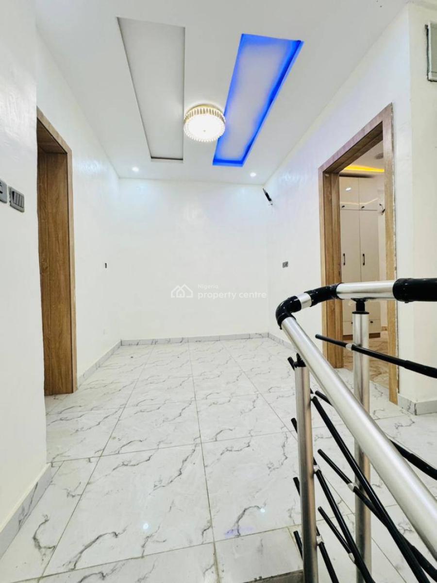 Luxury 3bedroom Terrace with Inverter, Inside a Gated Estate with Solar Inverter, Ajah, Lagos, Terraced Duplex for Rent