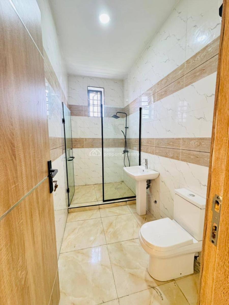 Luxury 3bedroom Terrace with Inverter, Inside a Gated Estate with Solar Inverter, Ajah, Lagos, Terraced Duplex for Rent