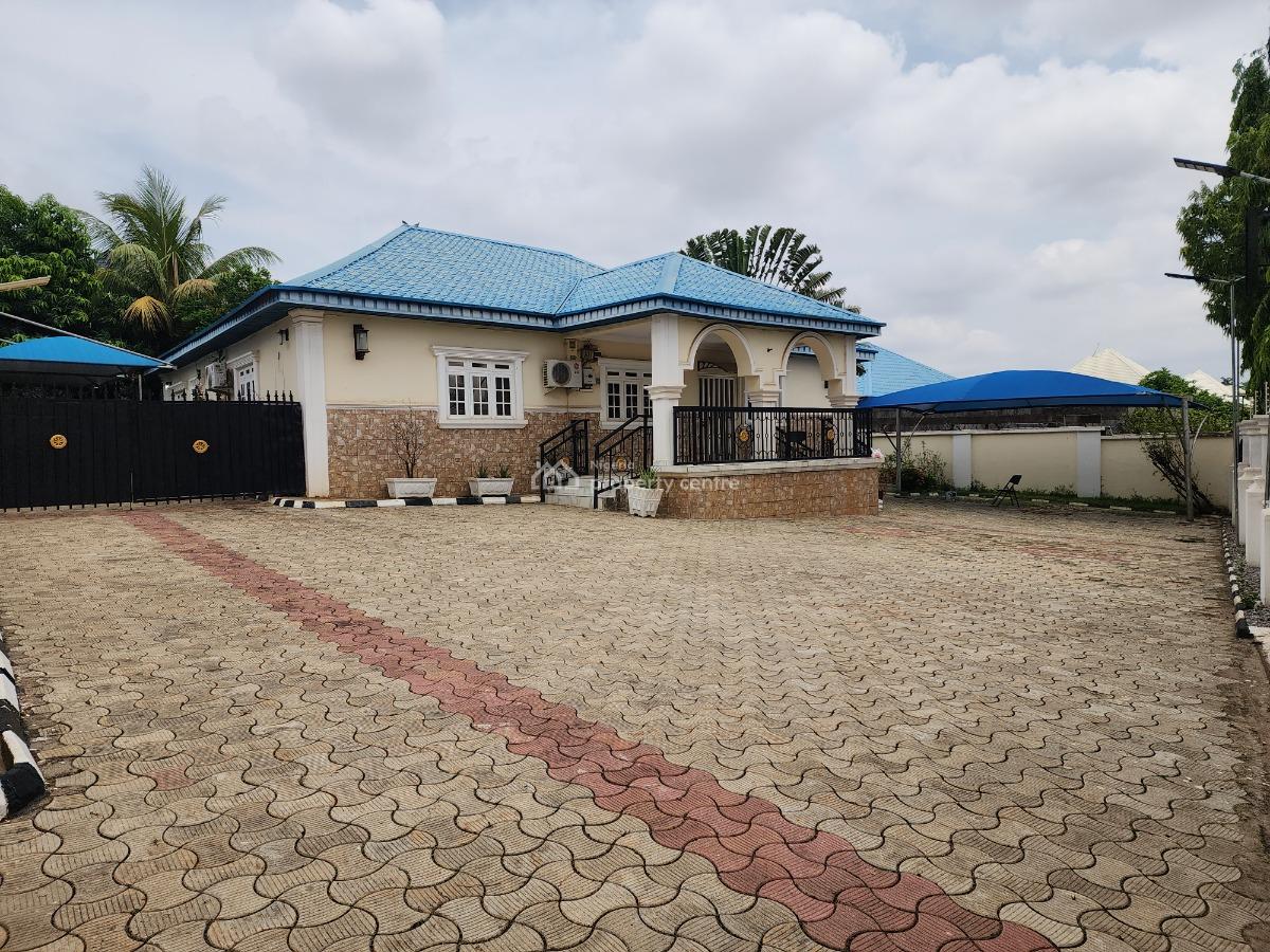 Very Spacious and Beautiful 3 Bedroom Detached Bungalow with 2 Bedroom, Valencia Garden Estate, Galadimawa, Abuja, Detached Bungalow for Rent