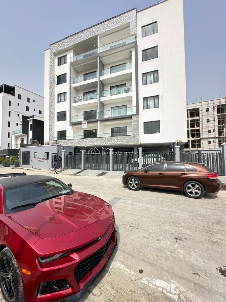Spacious 2 Bedroom Apartment with Elevator, Swimming Pool , Gym and Bq, Lekki Phase 1, Lekki, Lagos, Flat / Apartment for Sale