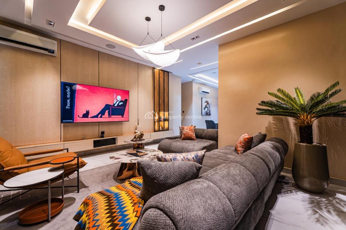 Luxury 2bedroom Apartment with Housekeeping and Elevator, Alexa,gymnasium,indoor Games,ps5, Lekki Phase 1, Lekki, Lagos, Flat / Apartment Short Let