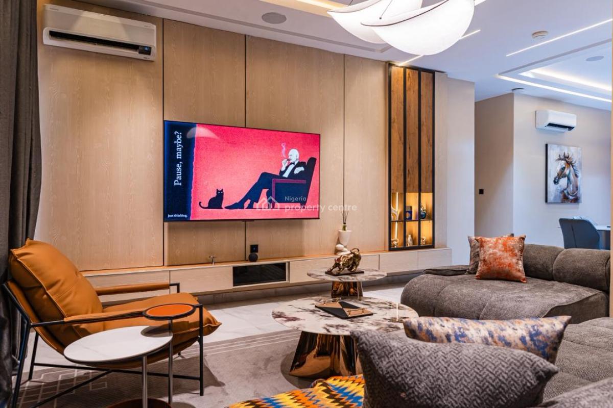 Luxury 2bedroom Apartment with Housekeeping and Elevator, Alexa,gymnasium,indoor Games,ps5, Lekki Phase 1, Lekki, Lagos, Flat / Apartment Short Let