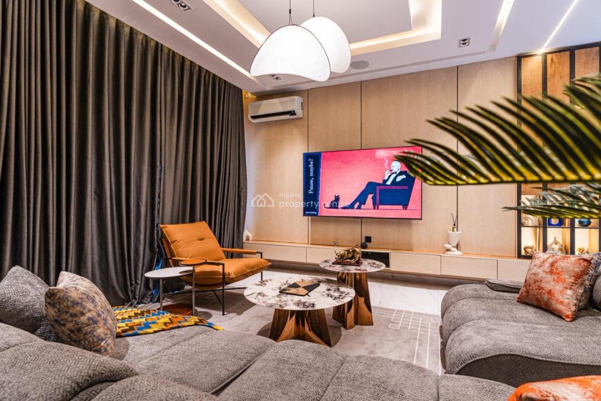 Luxury 2bedroom Apartment with Housekeeping and Elevator, Alexa,gymnasium,indoor Games,ps5, Lekki Phase 1, Lekki, Lagos, Flat / Apartment Short Let