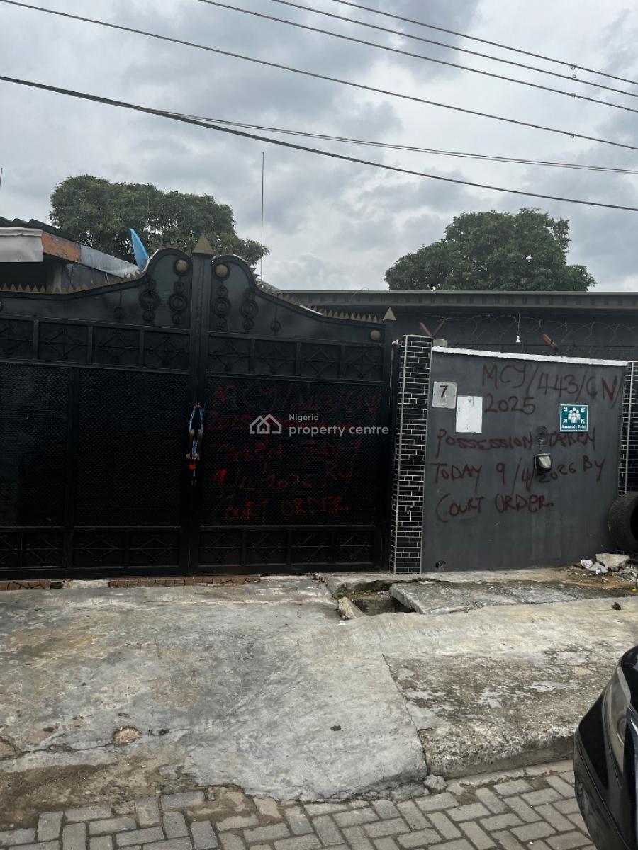 Detached Vacant Bungalow in Central Surulere, Off Masha, Masha, Surulere, Lagos, Detached Bungalow for Sale