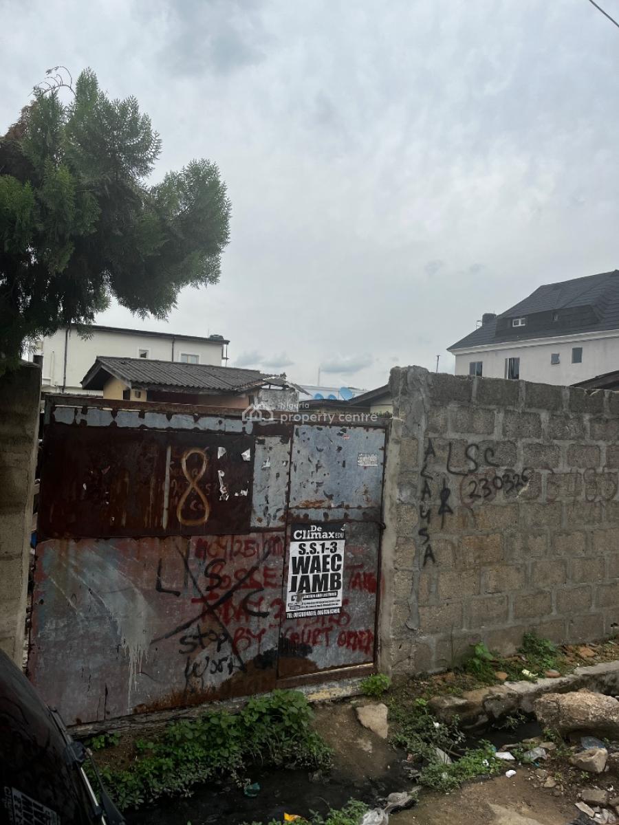 Bare Land  in Central Surulere, Adeniran Ogunsanya, Surulere, Lagos, Residential Land for Sale