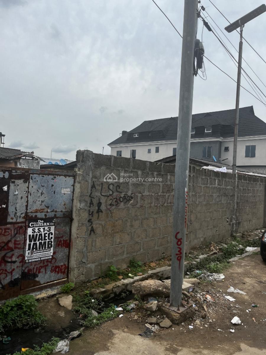Bare Land  in Central Surulere, Adeniran Ogunsanya, Surulere, Lagos, Residential Land for Sale