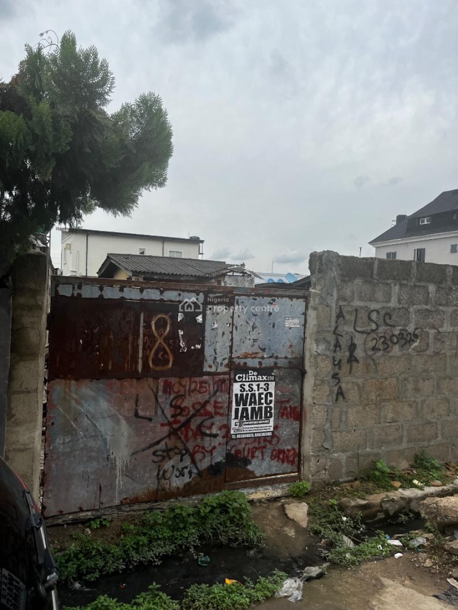 Bare Land  in Central Surulere, Adeniran Ogunsanya, Surulere, Lagos, Residential Land for Sale