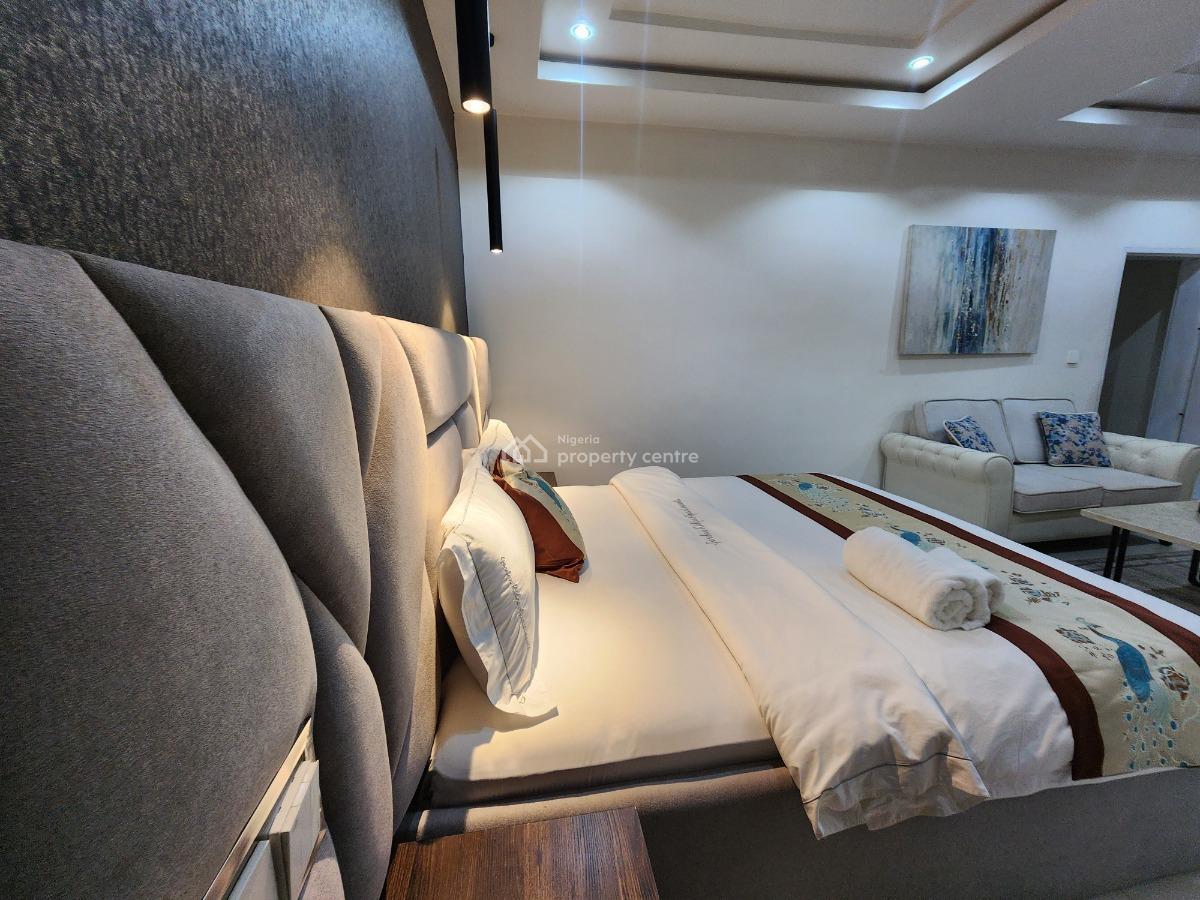 Brand New, Fully Furnished and Serviced Luxury Studio Apartment, Ebitu Ukiwe Street, Jabi, Abuja, Self Contain (single Rooms) Short Let