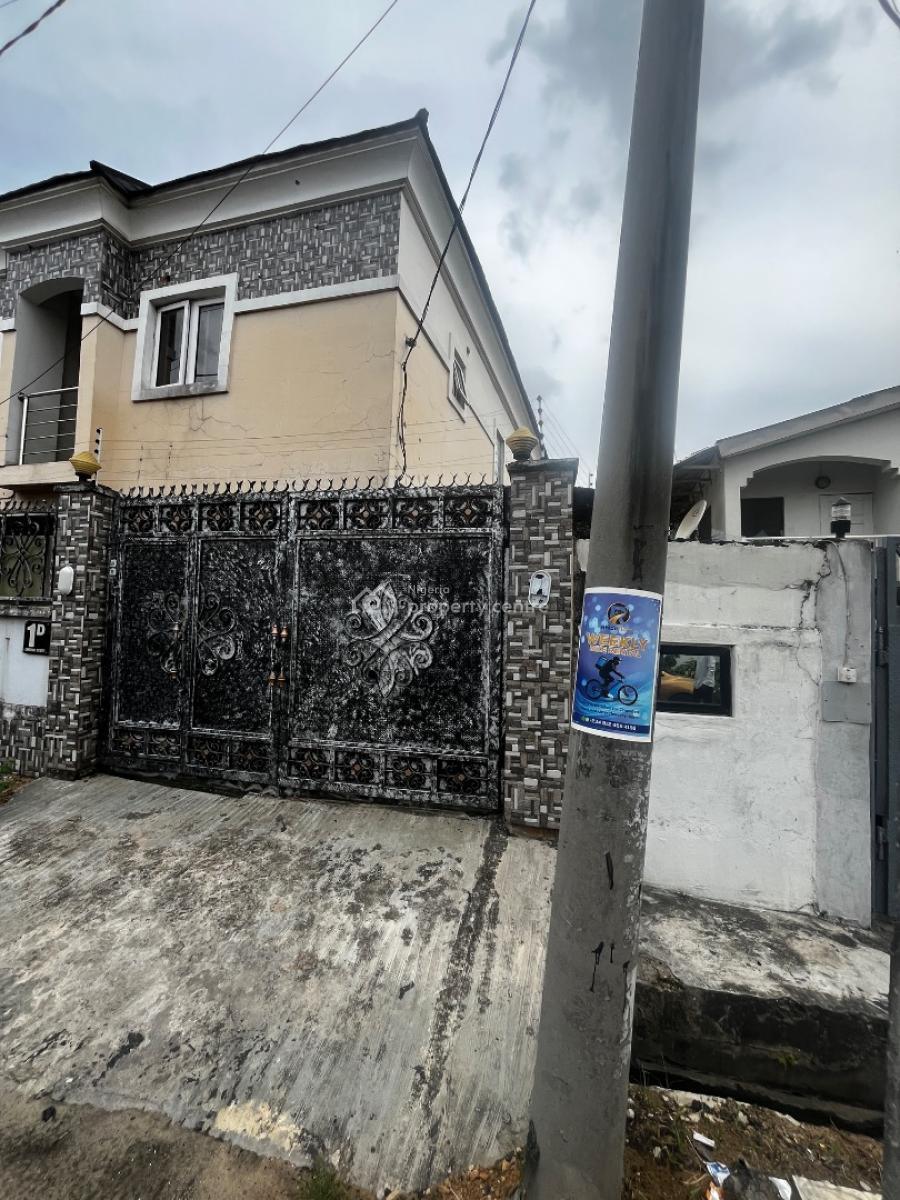 Detached 4 Bedrooms Duplex with Bq in Central Surulere, Off Masha, Masha, Surulere, Lagos, Detached Duplex for Sale