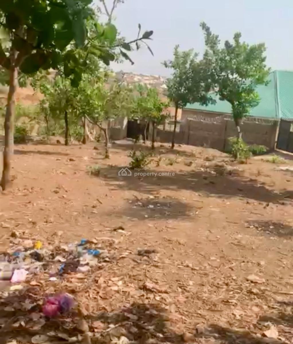 Fenced and Gated 2015sqm on a Tarred Road of High Premium Residential, Main, Guzape District, Abuja, Land for Sale