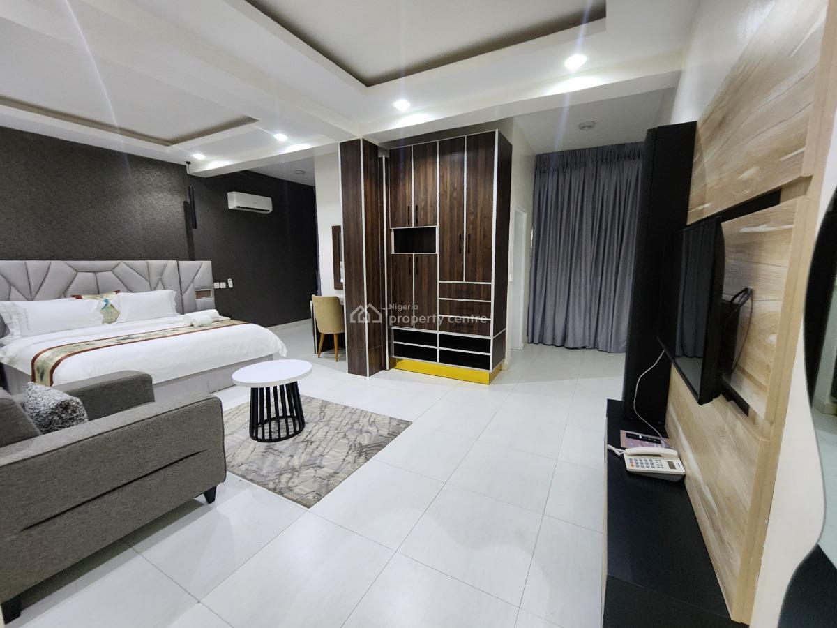 Brand New, Fully Furnished and Serviced Luxury One Bedroom Apartment, Ebitu Ukiwe Street, Jabi, Abuja, Mini Flat (room and Parlour) Short Let