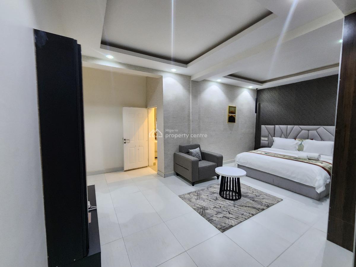 Brand New, Fully Furnished and Serviced Luxury One Bedroom Apartment, Ebitu Ukiwe Street, Jabi, Abuja, Mini Flat (room and Parlour) Short Let