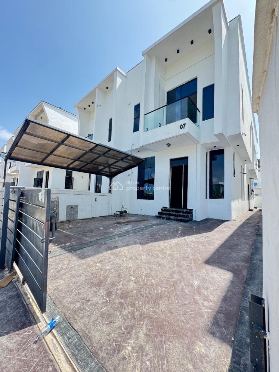 Luxury Newly Built Luxurious 4 Bedroom Duplex Semi Detached with Bq, Orchid Road, Lekki, Lagos, Semi-detached Duplex for Rent