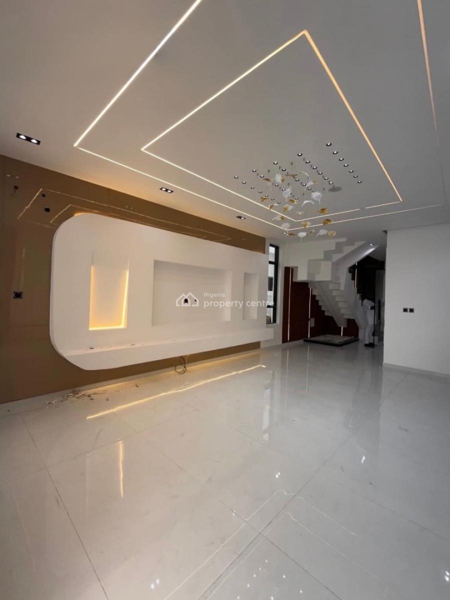 Contemporary 5 Bedroom Detached Duplex with Bq, Chevron, Lekki, Lagos, Detached Duplex for Sale