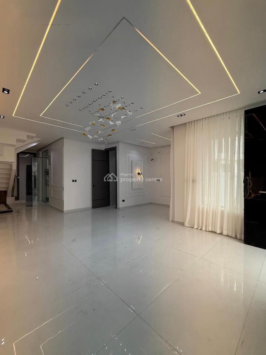 Contemporary 5 Bedroom Detached Duplex with Bq, Chevron, Lekki, Lagos, Detached Duplex for Sale