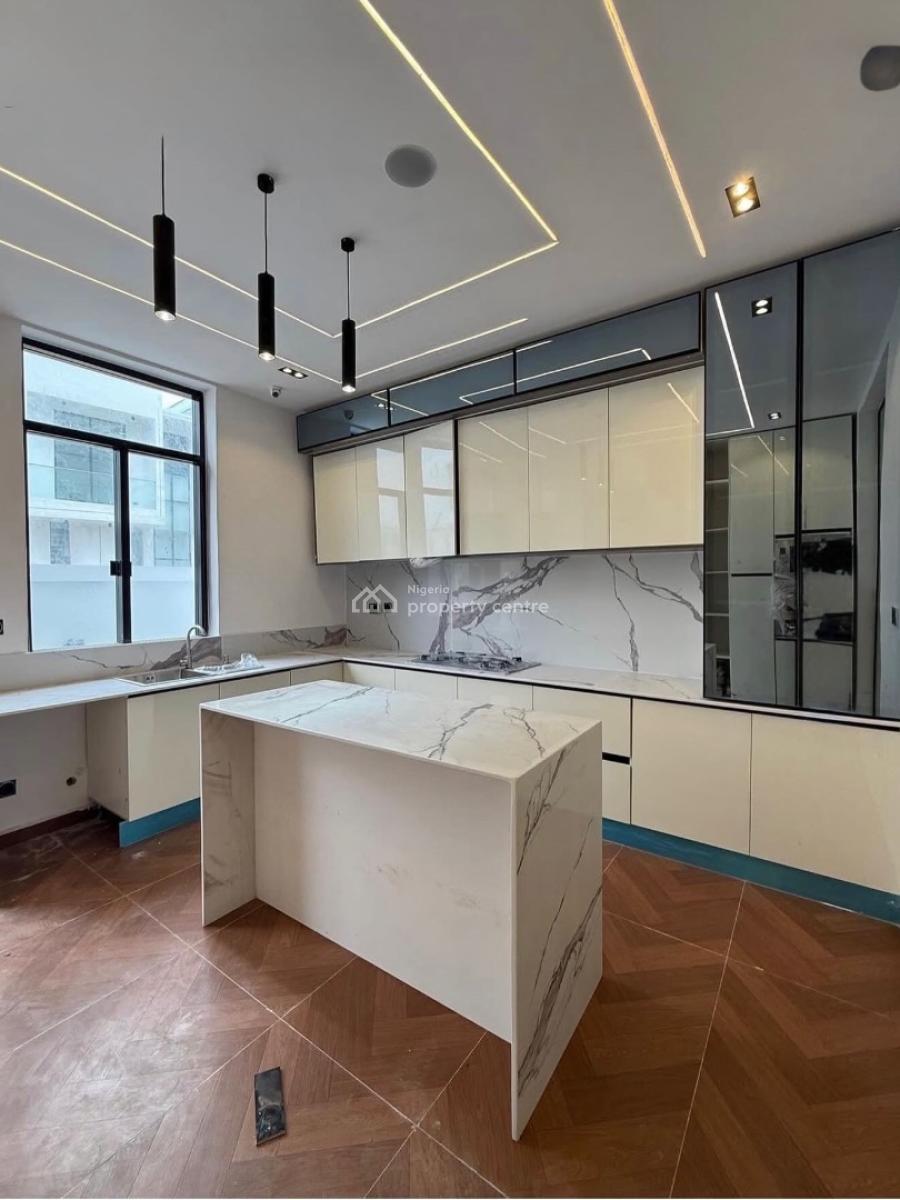 Contemporary 5 Bedroom Detached Duplex with Bq, Chevron, Lekki, Lagos, Detached Duplex for Sale