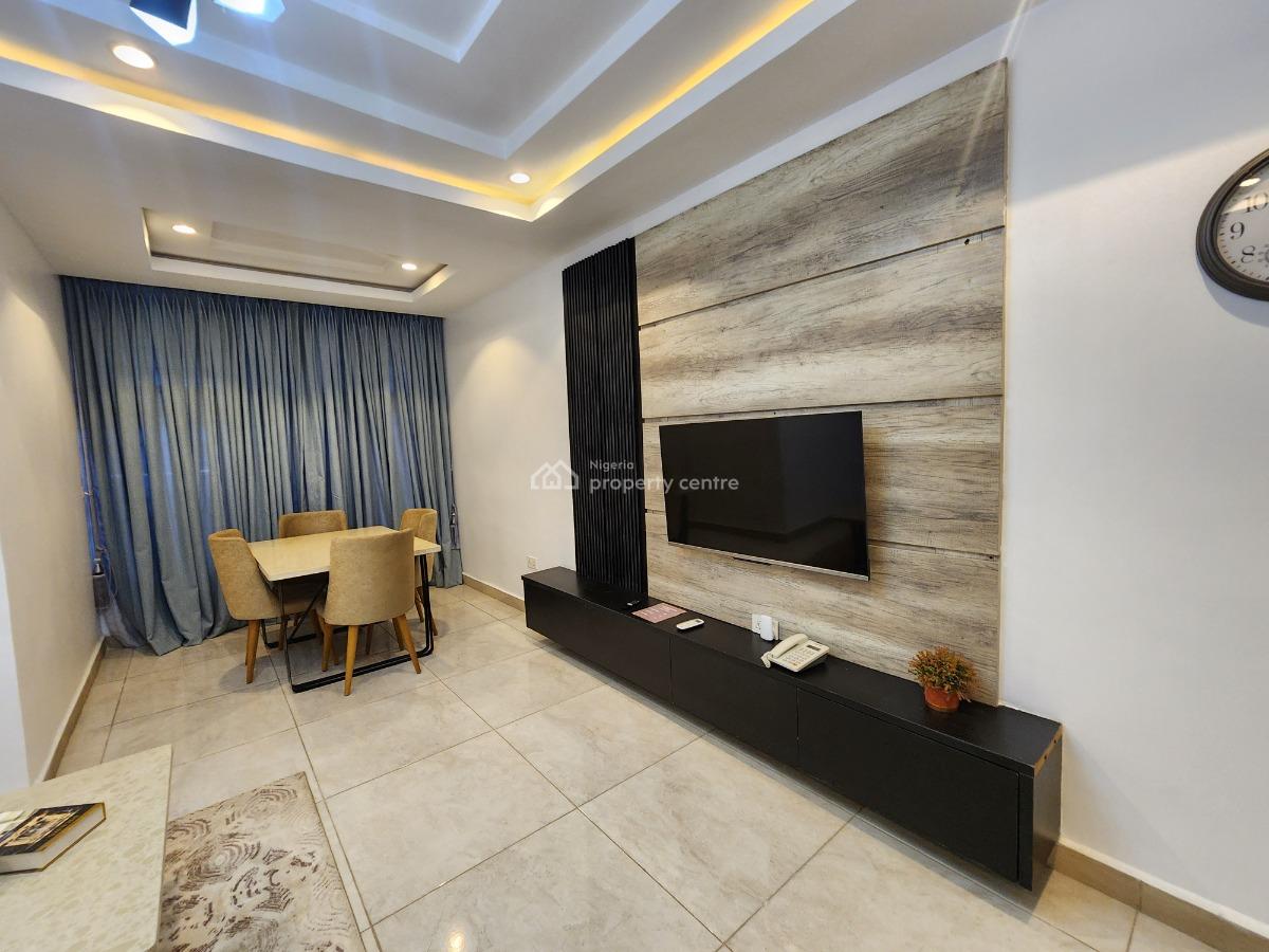 Brand New, Fully Furnished and Serviced Luxury Two Bedroom Apartment, Ebitu Ukiwe Street, Jabi, Abuja, Flat / Apartment Short Let